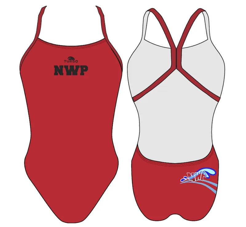 Maillot fille rouge