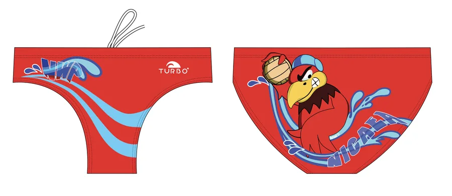 Maillot garçon rouge